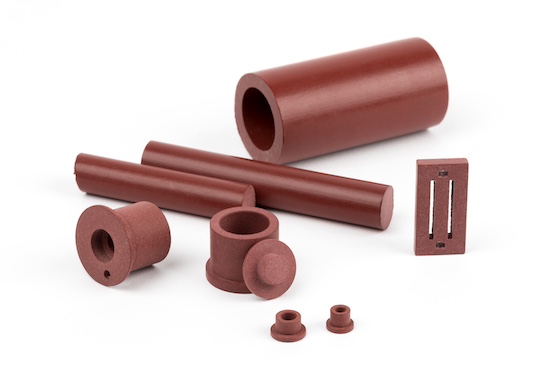 Rulon materials close-up